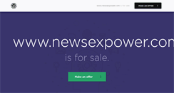 Desktop Screenshot of newsexpower.com